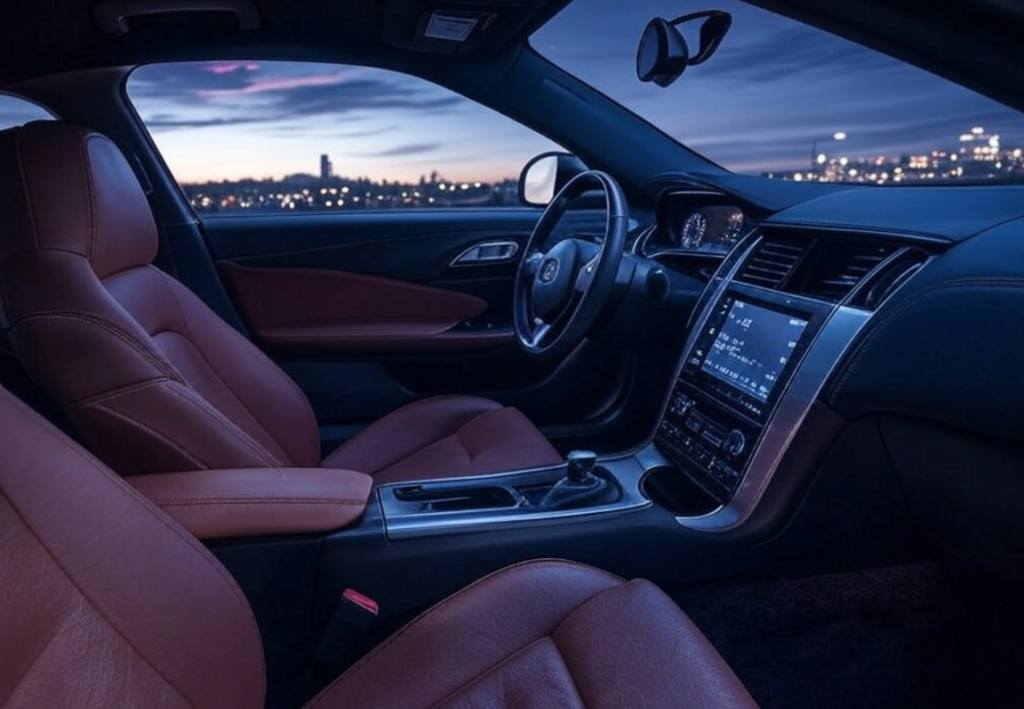 interieur de la nissan 370Z