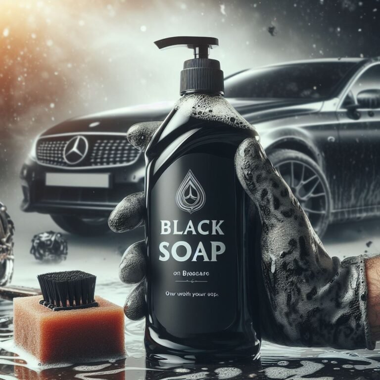 Nettoyer sa voiture parfaitement avec du savon noir en 6 étapes