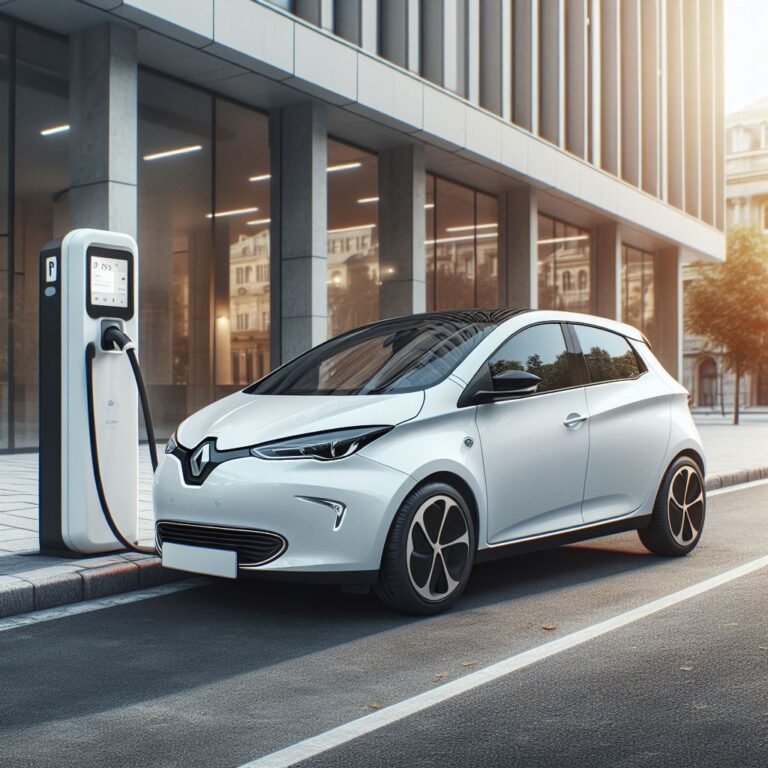 Tension de la batterie de la Renault électrique ZOE