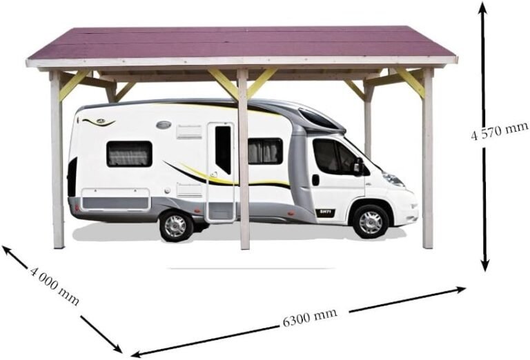 Carport pour camping-car  : astuces et conseils pour un carport efficace