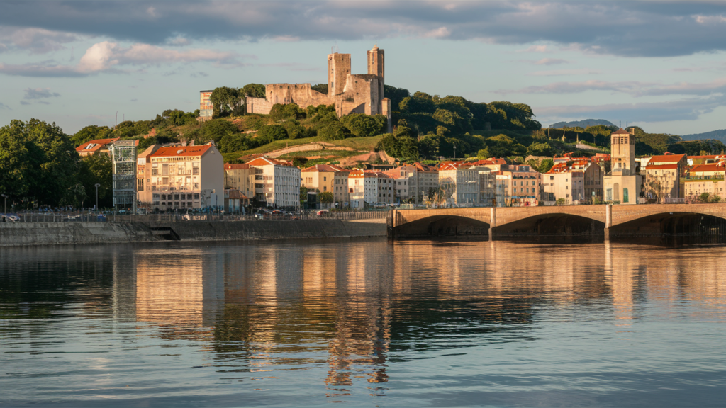 Belle vue de Bayonne