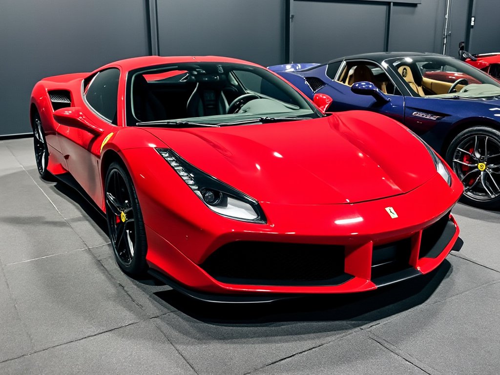 Origines de la Ferrari 488 GTB