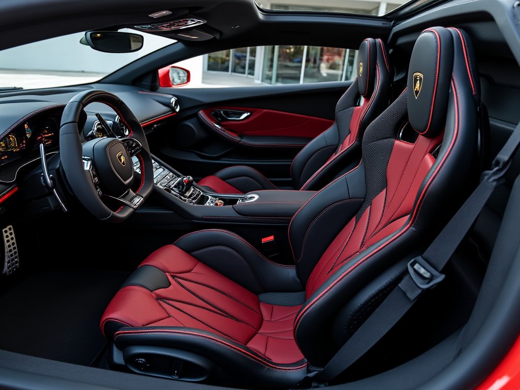 interieur de l'aventador