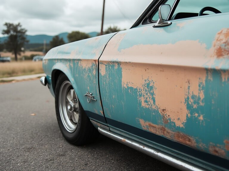 Peinture qui s’écaille sur votre voiture : ce que couvre l’assurance 🚗✨