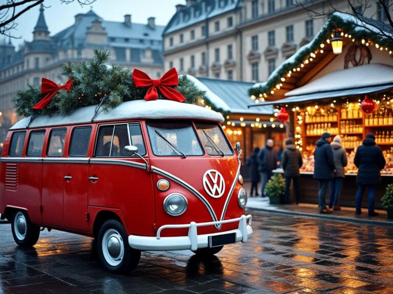 Partez en van ou camping-car découvrir les marchés de Noël moins connues à travers l’Europe