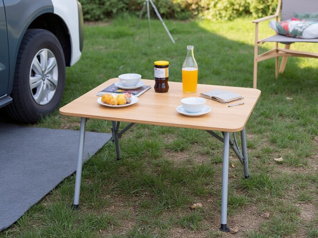 choisir table camping-car