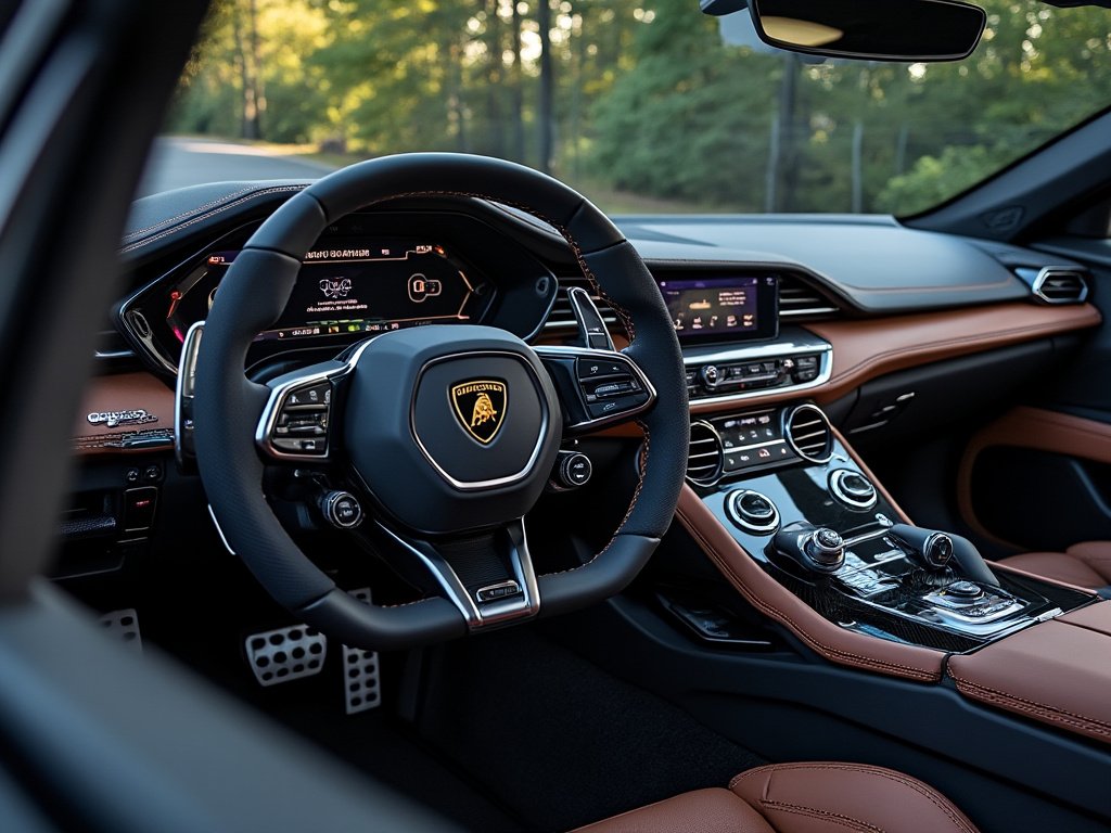 interieur lambo urus