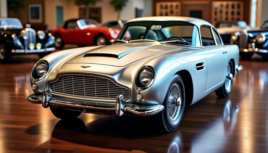 explorez l'aston martin db5, une merveille automobile qui incarne l'élégance et la performance. découvrez son histoire fascinante, son design emblématique et pourquoi elle demeure une icône intemporelle de l'automobile.