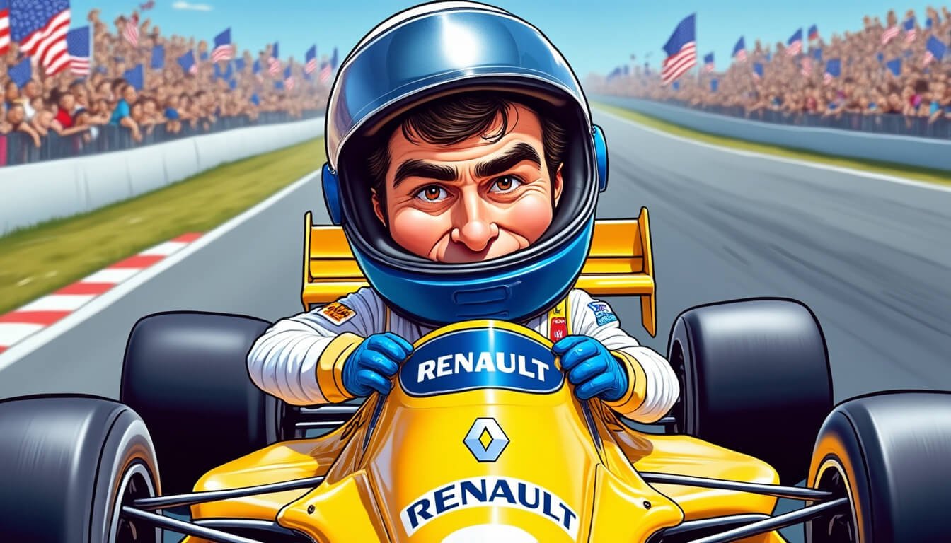 Discover how Alain Prost avoided a spectacular tragedy during a defining event in his career. Delve into the details of this incident and relive the tense moments that nearly transformed the history of motorsport.