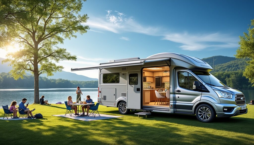 découvrez le frankia modèle 64 ford 2.0l tdci, le camping-car idéal pour des vacances inoubliables. alliez confort, performance et design moderne pour une expérience de voyage unique. explorez de nouveaux horizons avec style et sérénité!