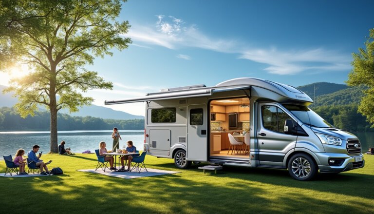 découvrez le frankia modèle 64 ford 2.0l tdci, le camping-car idéal pour des vacances inoubliables. alliez confort, performance et design moderne pour une expérience de voyage unique. explorez de nouveaux horizons avec style et sérénité!