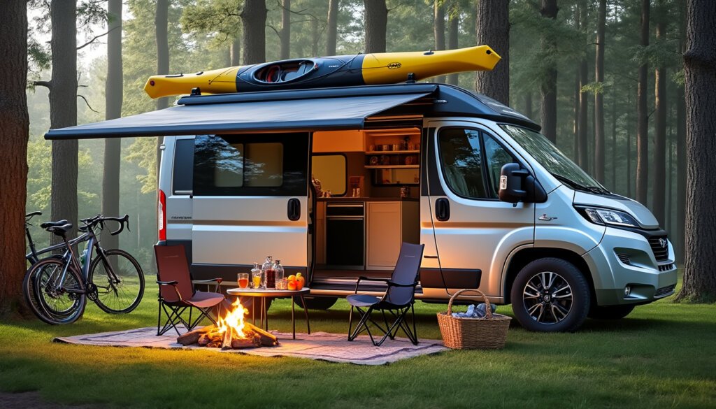 découvrez l'adria twin supreme 640 sgx, le fourgon aménagé qui transformera vos escapades en camping. alliant confort moderne et polyvalence, ce véhicule est conçu pour répondre à tous vos besoins d'aventure. ne manquez pas l'occasion de vivre des expériences inoubliables sur la route !