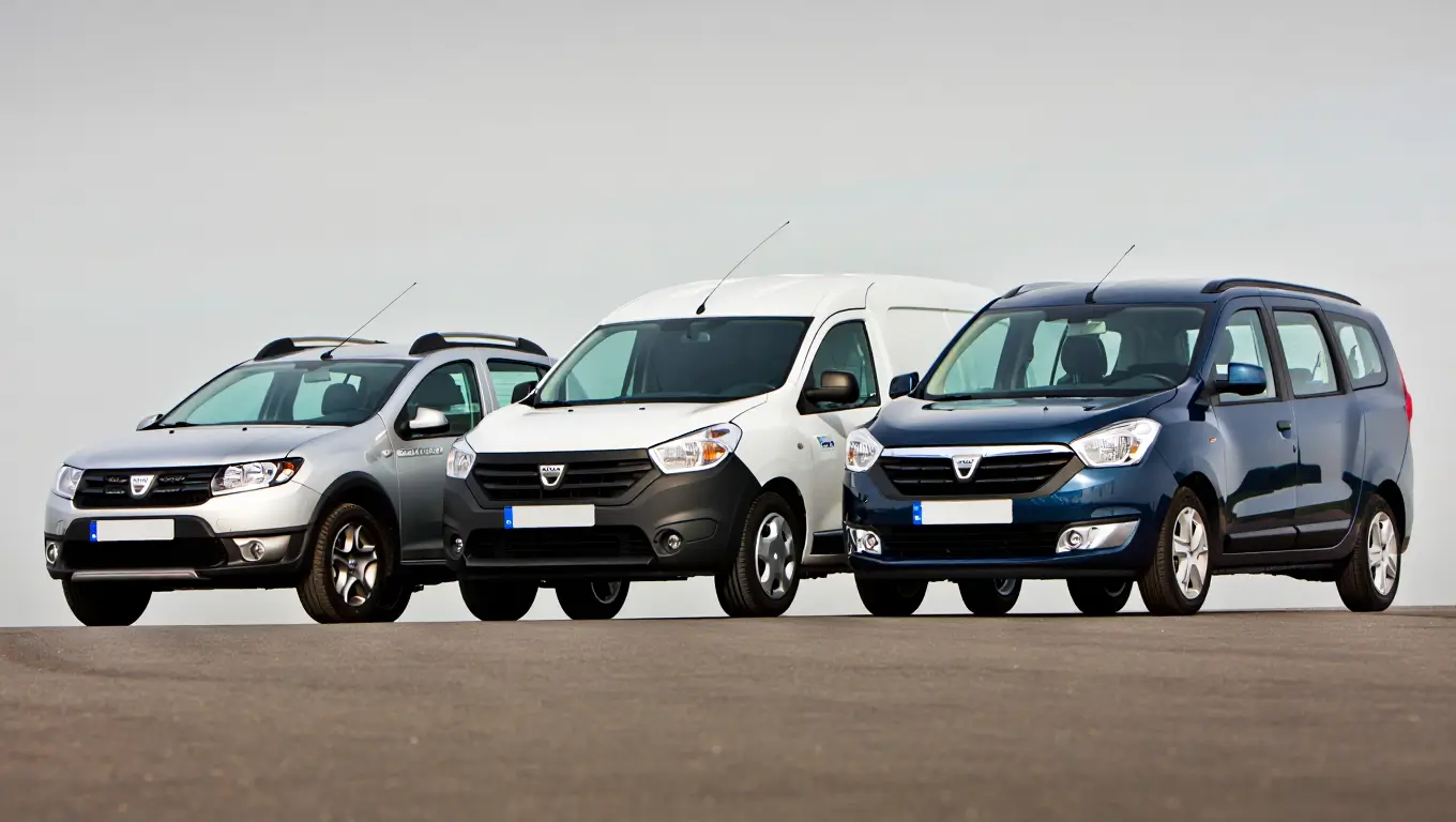 3 modele de dacia