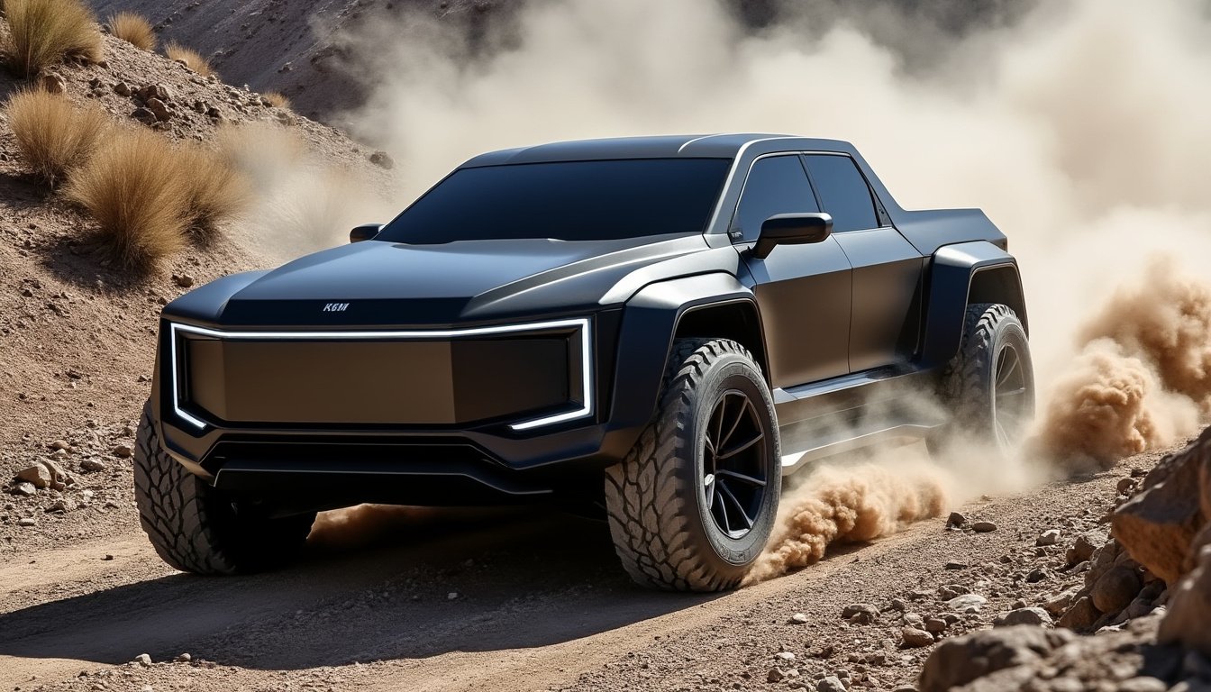 découvrez le kgm musso ev (2025), le nouveau pick-up coréen qui fait le grand saut vers l'électrique. alliant performance et durabilité, ce modèle innovant redéfinit le segment des pick-up avec une technologie éco-responsable, tout en conservant l'impact et le style qui font son succès. ne manquez pas de plonger dans l'avenir de la conduite avec le musso ev !