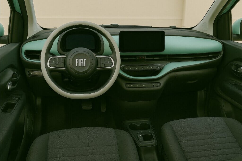 intérieur de la fiat tipolino