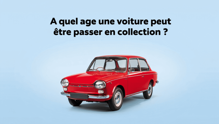 Voitures de collection : a partir de quel Ăąge ?