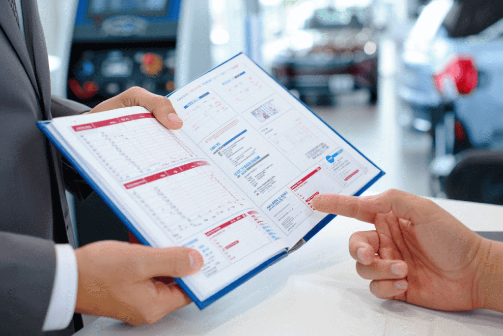 carnet entretien voiture