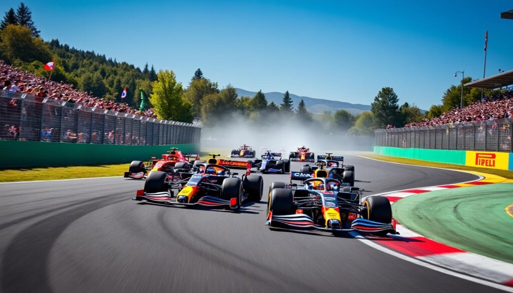revivez les moments forts du grand prix de belgique de f1 2025 à travers notre galerie d'images captivantes. plongez au cœur de l'action et admirez les performances des pilotes sur le circuit de spa-francorchamps.