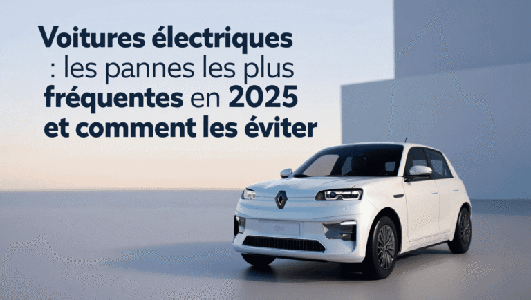 🚗 Voitures électriques : les  5 pannes les plus fréquentes en 2025 et comment les éviter