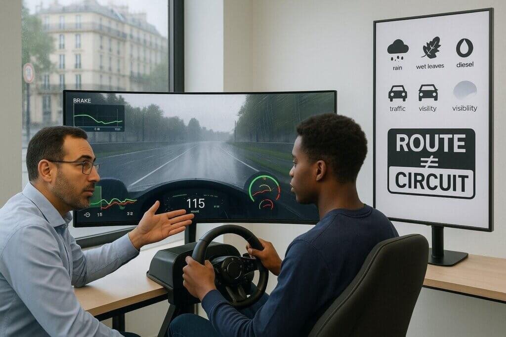 Ce Que Le Jeu Vidéo Apprend Au Volant
